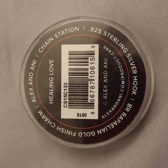 Alex and Ani Healing Love Chain Station Charm - Picture 4 of 10